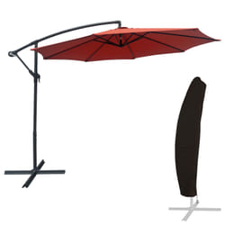 Happy Garden PAR541TC-C parasol de terrasse Rond Terre cuite