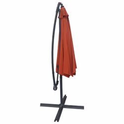 Happy Garden PAR541TC-C parasol de terrasse Rond Terre cuite