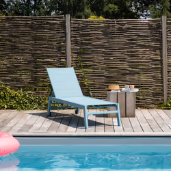 Happy Garden 1281IB chaise d'extérieur Bleu clair