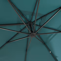 Happy Garden PAR554B-C parasol de terrasse Carré Bleu - Vue supplémentaire 5