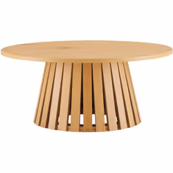 Happy Garden - Table basse ronde 80cm style scandinave liv