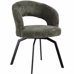 Happy Garden - Chaise en chenille verte ehba