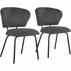 Description : Transformez votre espace de vie avec les chaises NILSA, une fusion parfaite de confort et de style. Le rembourr ...