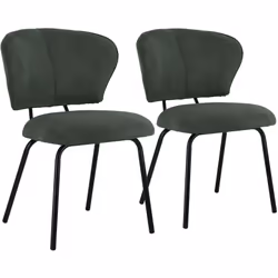 Description : Transformez votre espace de vie avec les chaises NILSA, une fusion parfaite de confort et de style. Le rembourr ...