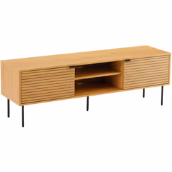 Description : Découvrez le meuble TV STINNA, une symbiose parfaite du minimalisme scandinave et de la fonctionnalité contempo ...