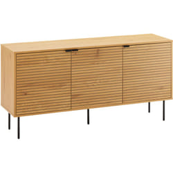 Buffet en bois 3 portes 150cm stinna - Happy Garden