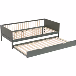 Description : Le lit ADAM, mesurant 190x90cm, est idéal pour la chambre de votre enfant. Fabriqué en bois de pin avec des lat ...
