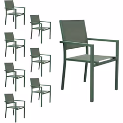 Description : Légères et faciles à manipuler, ces chaises sont pensées pour une utilisation durable. Leur assise en textilène ...