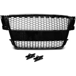 Grille Calandre Audi A5 07-11 noir brillant look RS