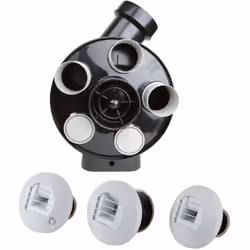 HYGRO PENTA ES - Kit hygro B VMC simple flux hygroréglable + bouches piles T5
