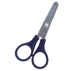 Wonday FCI100161 ciseaux à bouts ronds Universel Découpe droite Bleu