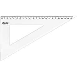Wonday FTE750162 règle Règle de bureau 210 mm Plastique Transparent