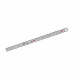 Wonday BRE500072, Règle de bureau, Acier inoxydable, Gris, cm, mm, 500 mm, 1 pièce(s)