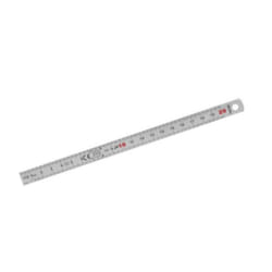 Wonday BRE500072 règle Règle de bureau 500 mm Acier inoxydable Gris 1 pièce(s)