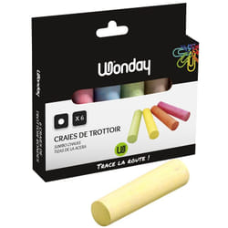 Wonday FEC700092 bâton de craie 6 pièce(s)