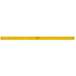 Wonday FTA000041 règle Règle de bureau 1000 mm Bois Jaune 1 pièce(s)