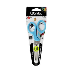 Wonday FCI130182 ciseaux à bouts ronds Universel Découpe droite Bleu