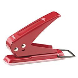 Wonday FPE010072 perforateur papier Rouge