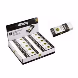 Wonday FCR300063, Blanc, 60 mm, 21 mm, 11 mm, Présentoir d'affichage, 20 pièce(s)