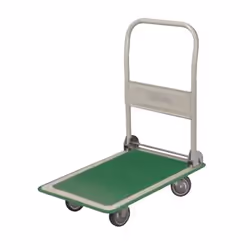 Wonday MCH500771, PVC, Acier, Chariot plat, Bleu, Gris, 300 kg, 4 roue(s), 12,5 cm