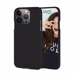 Coque pour Apple iPhone 14 Plus Premium Soft Feeling Jaym Noir