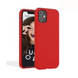 Coque Magsafe pour Apple iPhone 14 Pro Premium Silicone Microfibre Jaym Rouge