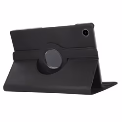 Étui - Partel - Galaxy Tab S9 Plus / S9 FE Plus - 12.4 - Support rotatif 360° - Simili cuir noir