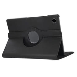 Étui - Partel - Galaxy Tab S9 Plus / S9 FE Plus - 12.4 - Support rotatif 360° - Simili cuir noir
