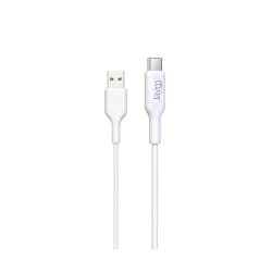 Jaym Câble USB-C vers USB 2,4A Charge et Synchronisation 2m Blanc