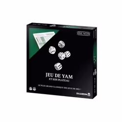 Jeu de Yam complet (5 des piste de jeu 26 cm bloc de score)