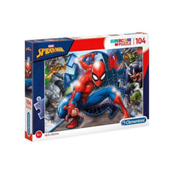 PUZZLE SPIDERMAN - 104 PIECES - COLLECTION SPIDER-MAN MARVEL - CLEMENTONI - 27116