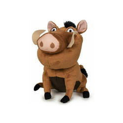 Peluche Disney Le Roi Lion : Pumba Le phacochere 29 Cm - Doudou Licence Enfant - Pumbaa