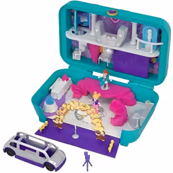 Coffret Polly Pocket Danse Avec Limousine / Fete Et 2 figurines - Jouet Fille