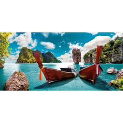 Puzzle Adulte 3000 Pieces Paysage Coin Paradisiaque De Phuket : Mer - Educa Collection Panorama Pays Thailande