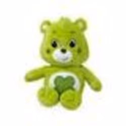 Peluche Bisounours Touchanceux Vert Avec Trefle A Quatre Feuille 28 cm - Peluche Licence - Doudou Enfant - Ours