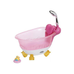 Baby Born Baignoire de Bain Rose interactive Bathtub - Accessoires pour poupees