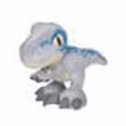 Peluche Dinosaure T-Rex Gris 26 cm - Dino Tyrannosaure - Doudou Enfant - Jurassic World - Nouveaute