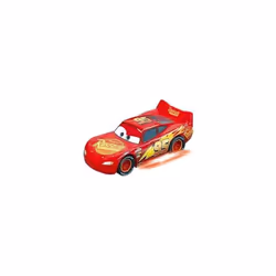 Cars Flash McQueen Neon Lights Disney 1/43 - Voiture de course avec lumieres - Pour Carrera circuit GO!!! - Nouveaute