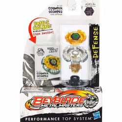 Toupie Beyblade Métal Masters Counter Scorpio Et Son Lanceur - Toupie Type Defense