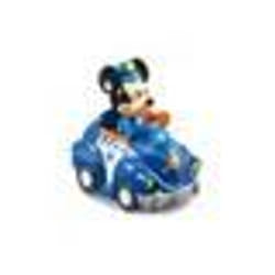 VTECH La Magi Voiture de police de Mickey version FR - Bolide interactif Tut Tut Disney - Vehicule 1er age + Carte Animaux