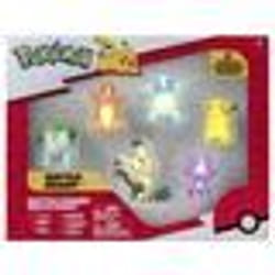 Coffret 6 Pokemon Salamèche Mimiqui Pikachu Carapuce Bulbizarre Toxizap - Figurine De Combat Jouet Garcon