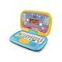 Ordinateur educatif enfant 3/6 ans Peppa Pig - 15 activites dont Alphabet Chiffres - Jeu electronique Version FR - Carte en cadeau