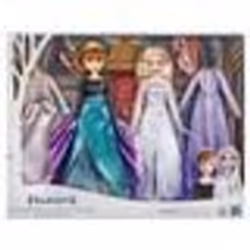 coffret Poupee Reine Des Neiges II : Anna et Elsa Tenues Royales Disney - Set Collection 2 Poupee Mannequin 4 Tenues + 1 Cart ...
