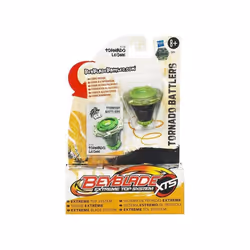 Set Toupie - Beyblade Extreme Top System Tornado Leone Et Son Lanceur - Toupie Extrême + 1 Carte Animaux offerte