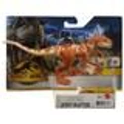 Dinosaure Atrociraptor - Jurassic World - Dino Féroces 19 cm - Set Animaux Préhistorique Et 1 Carte tigre - Nouveauté