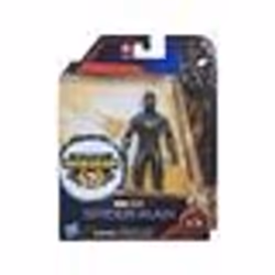 Figurine spider-man : Spiderman 15 cm Noir + Mystery Webgear - Personnage Articulé Marvel - Jouet - Set garçon + 1 carte