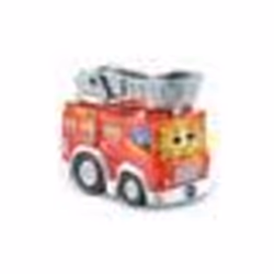 Tut Tut Bolide - Camion pompier Suzie alerte incendie version FR - Vehicule SOS Secours Vtech - Set Jouet 1er age et carte