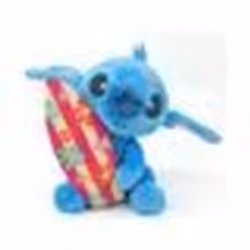 Peluche Pour Stitch avec planche de Surf 30 CM - Set Doudou Enfant + 1 Carte offerte