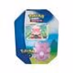 Pokebox Go Leuphorie V - 200 PV - Carte Francaise A Collectionner Pokemon - Boite Metal bleu