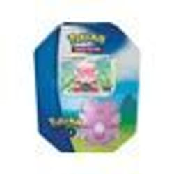 Pokebox Go Leuphorie V - 200 PV - Carte Francaise A Collectionner Pokemon - Boite Metal bleu